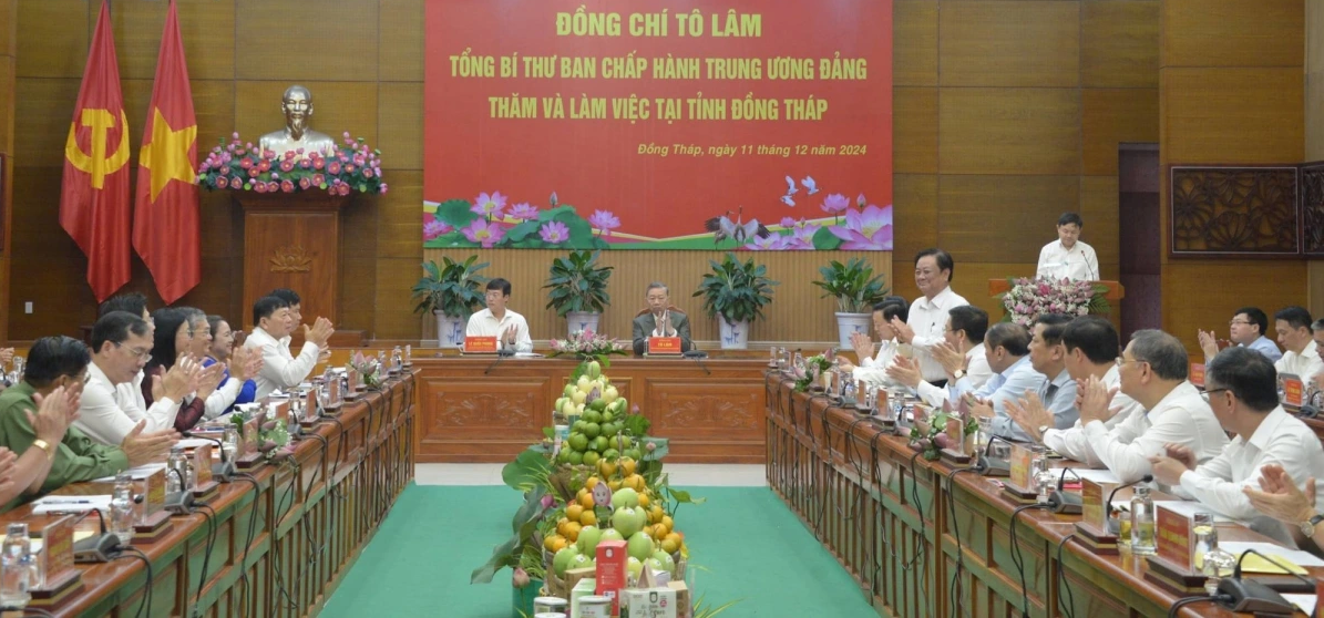 Đồng Tháp phải dẫn đầu vùng về xây dựng nền nông nghiệp sinh thái, nông thôn hiện đại, nông dân văn minh