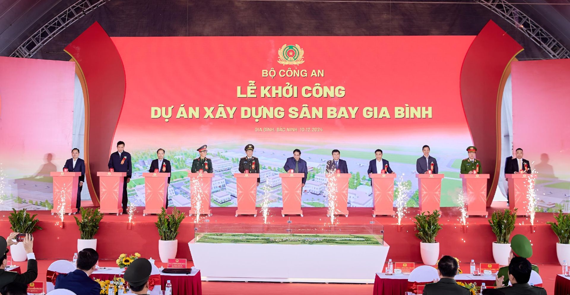 Lễ khởi công Dự án xây dựng sân bay Gia Bình