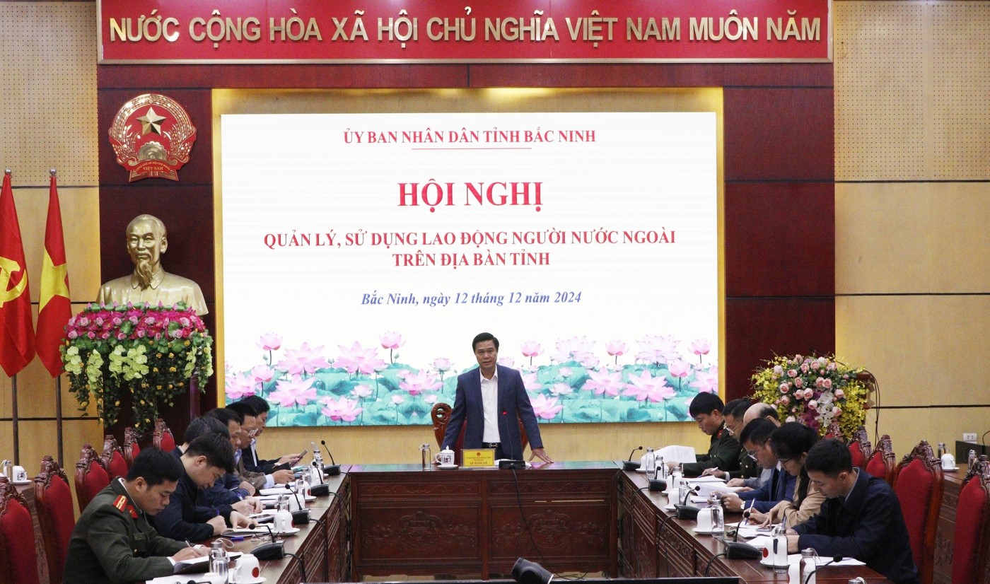Bắc Ninh: Tăng cường quản lý, sử dụng lao động người nước ngoài trên địa bàn tỉnh