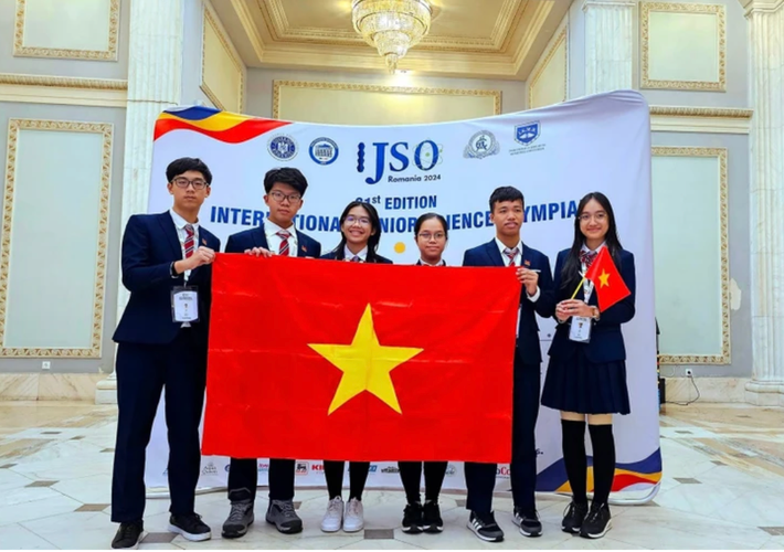 Việt Nam giành 6 Huy chương Olympic khoa học trẻ quốc tế 2024