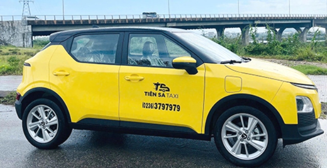 Taxi Tiên Sa ra mắt mẫu xe điện hoàn toàn mới, dẫn đầu xu hướng di chuyển bền vững