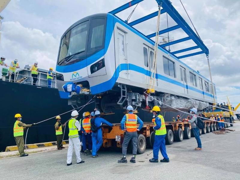 Dự án metro số 1 Bến Thành - Suối Tiên đã hoàn thành trên 91% tổng khối lượng và dự kiến sẽ đưa vào vận hành cuối năm 2023, đầu năm 2024.