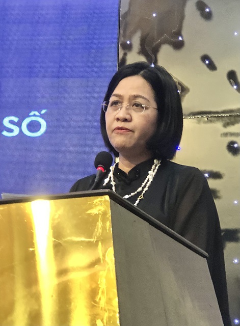 Chuyên gia Nguyễn Thị Ngọc Anh giới thiệu chuyên đề “Phát triển kinh tế số - Phát triển năng lực cạnh tranh