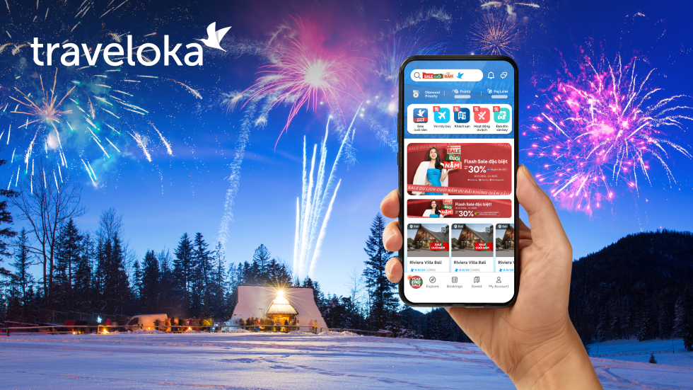 Traveloka tiết lộ 5 mẹo đặt du lịch vào phút chót cho kỳ nghỉ cuối năm