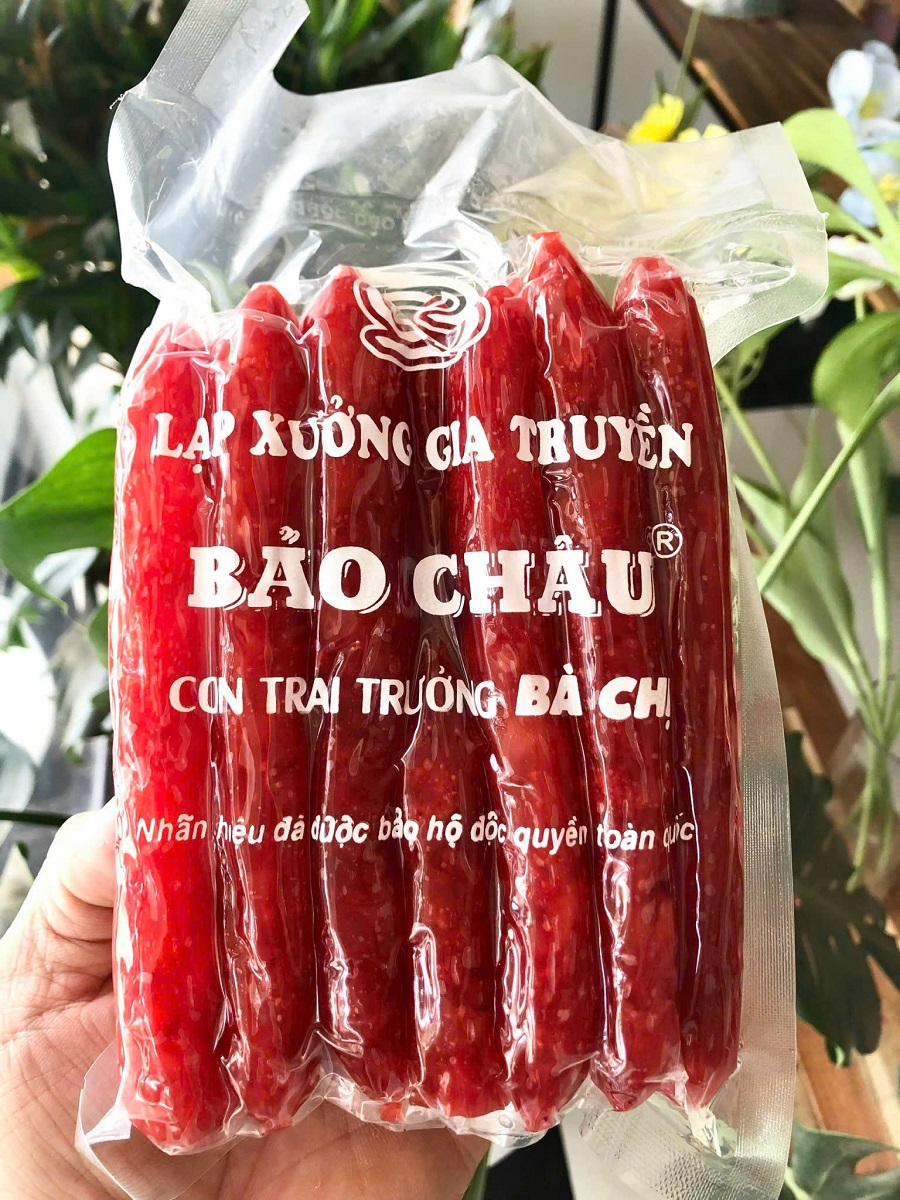 Lạp xưởng Bảo Châu - thương hiệu gia truyền