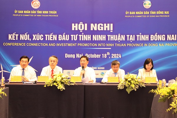 Hội nghị kết nối, xúc tiến đầu tư tỉnh Ninh Thuận tại tỉnh Đồng Nai