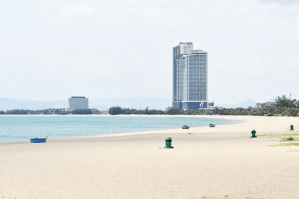 Bãi biển thành phố Phan Rang- Tháp Chàm, tỉnh Ninh Thuận