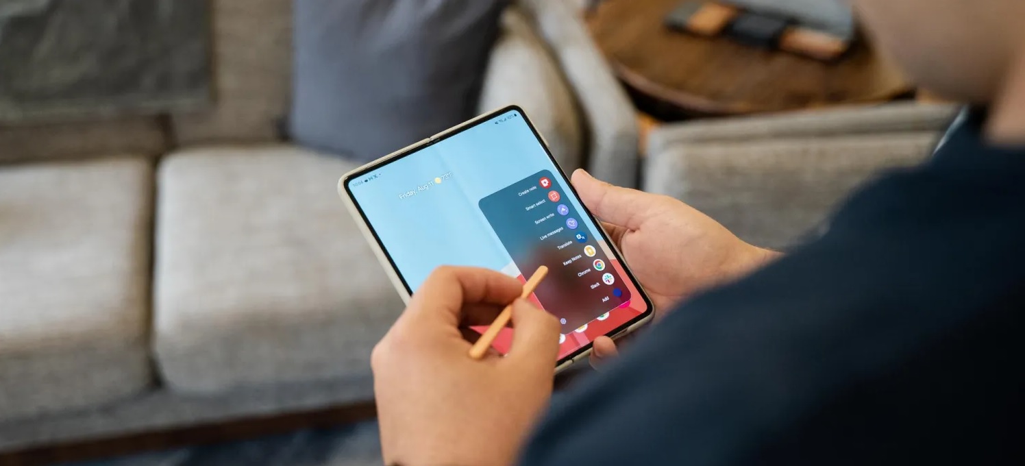 Samsung tích hợp bút S Pen cho dòng Galaxy Z Fold 7.