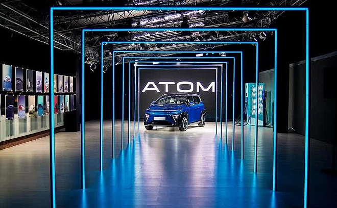 Mẫu SUV điện Kama đã ký thỏa thuận sản xuất mẫu Atom ở Trung Quốc chuẩn bị ra mắt