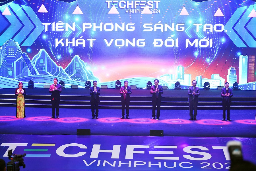 Techfest VinhPhuc 2024: Tiên phong sáng tạo, khát vọng đổi mới