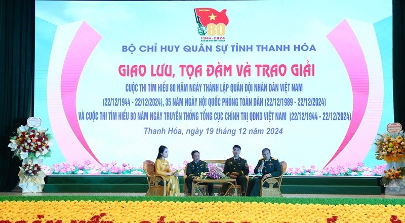 Toàn cảnh buổi giao lưu, tọa đàm