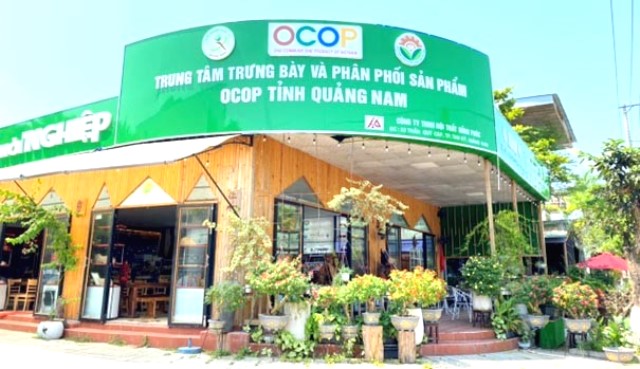 Hoạt động trưng bày, triển lãm sản phẩm OCOP thường xuyên được ngành chức năng của tỉnh Quảng Nam tổ chức