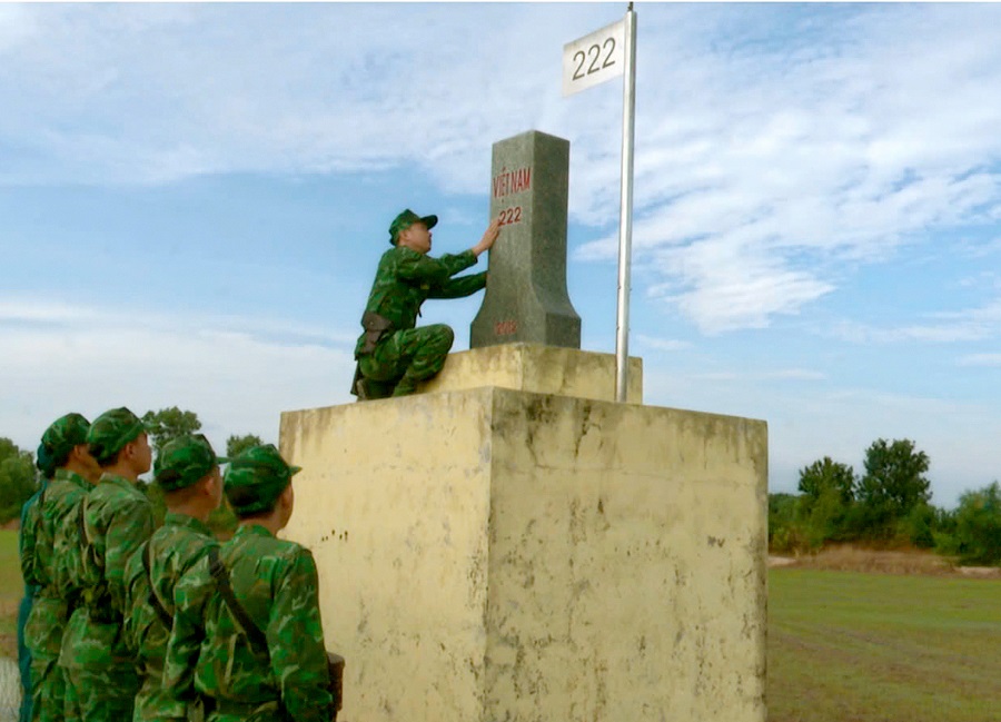 CBCS Bộ đội Biên phòng Long An vững tay súng, bảo vệ vững chắc đường biên, cột mốc