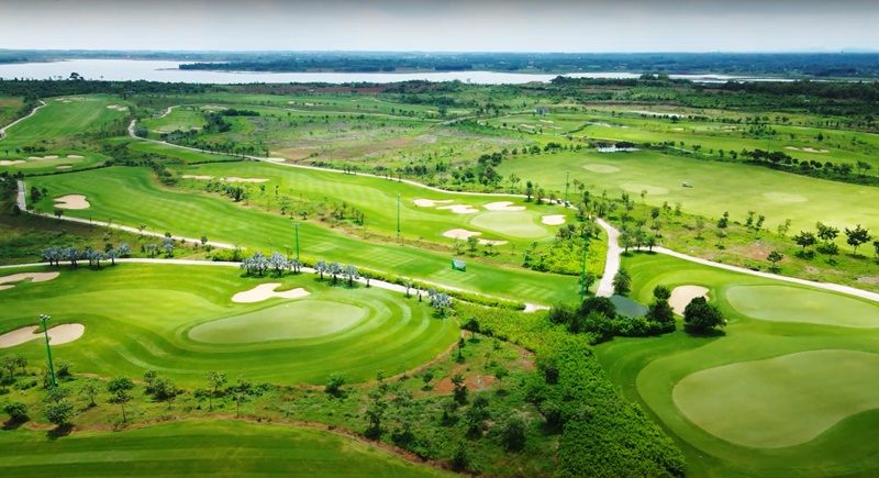 Sân golf Sonadezi Châu Đức, xã Suối Nghệ, nơi diễn ra giải.