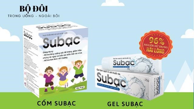 Bộ đôi Subạc giúp đẩy lùi bệnh sởi ở trẻ hiệu quả