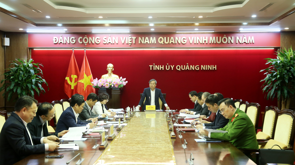 Ban Chỉ đạo phòng, chống tham nhũng, lãng phí, tiêu cực tỉnh Quảng Ninh họp phiên thứ 11