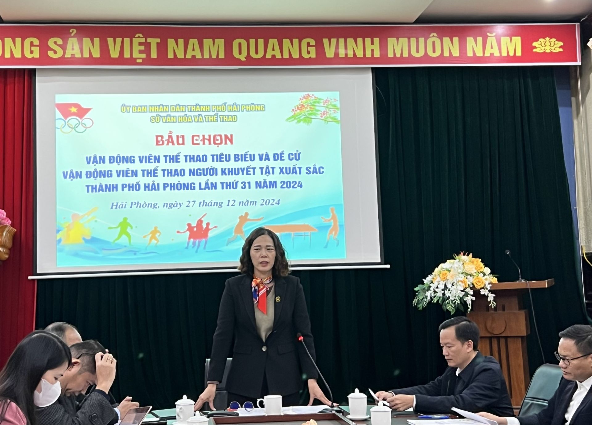 Bầu chọn vận động viên thể thao tiêu biểu TP. Hải Phòng lần thứ 31 năm 2024