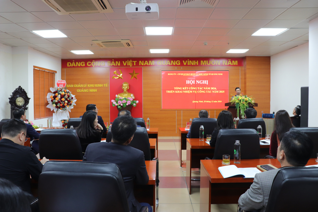 Ban Quản lý Khu kinh tế tỉnh Quảng Ninh triển khai nhiệm vụ năm 2025