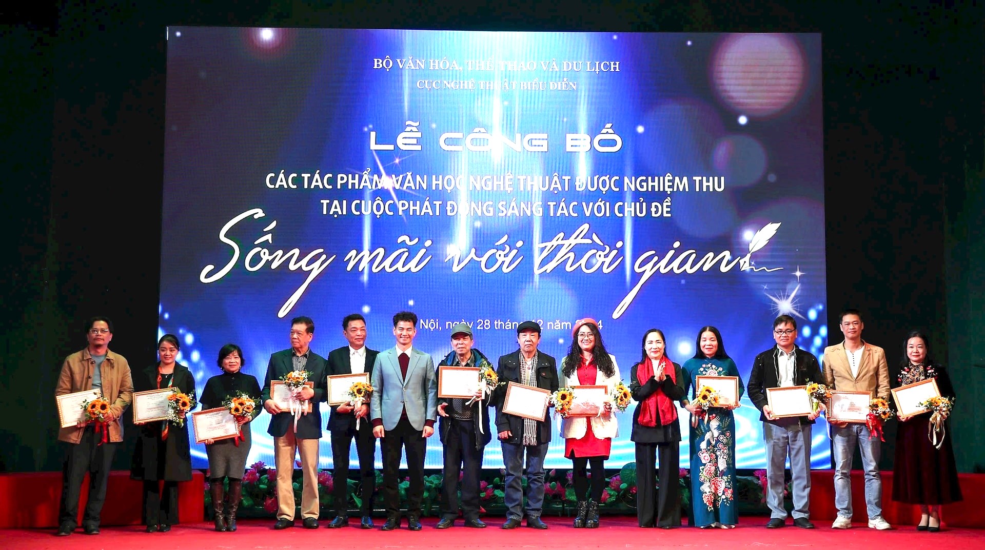 Vinh danh các tác giả tác phẩm âm nhạc và múa chất lượng cao