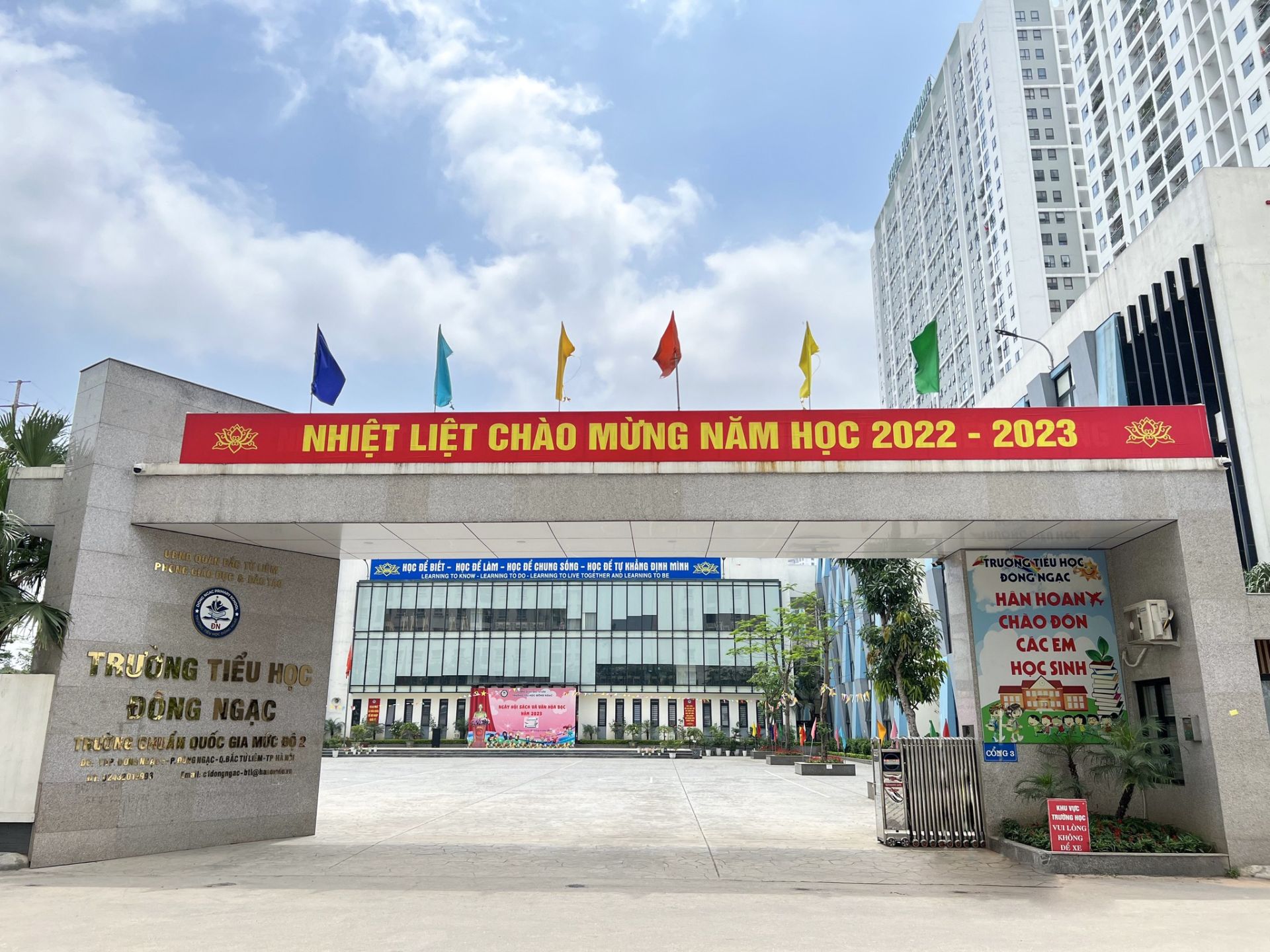 Trường Tiểu học Đông Ngạc - Nơi ươm mầm tinh hoa, nơi đào tạo học sinh trở thành những công dân có ích góp phần tích cực xây dựng đất nước và hội nhập quốc tế