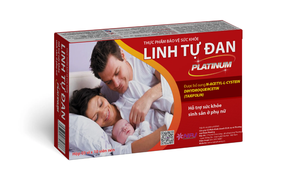 Linh Tự Đan Platinum - Hỗ trợ điều trị đa nang buồng trứng, tăng thụ thai