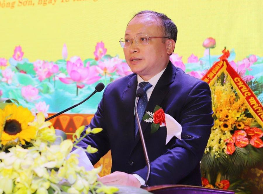 Tân chủ tịch UBND TP Thanh Hóa Lê Trọng Thụ