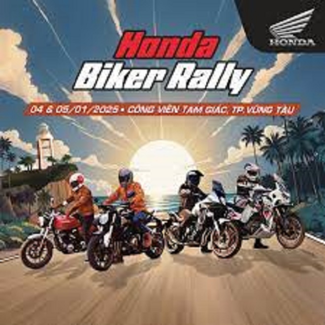 Đại hội Honda Biker Rally 2025 chủ đề 