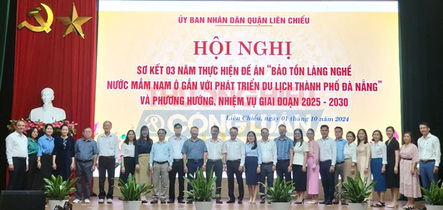 Hội nghị sơ kết 3 năm thực hiện đề án “Bảo tồn làng nghề nước mắm Nam Ô gắn với phát triển du lịch thành phố Đà Nẵng” và phương hướng nhiệm vụ giai đoạn 2025-2030