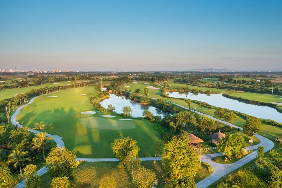 Vinpearl Golf Hải Phòng - một trong những tiện ích đẳng cấp nằm ngay trong lòng Vinhomes Royal Island