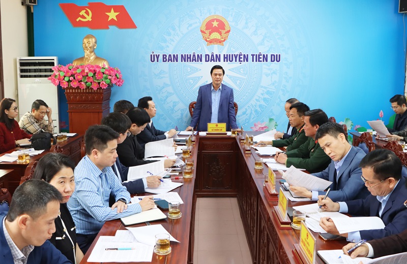 Toàn cảnh buổi làm việc.