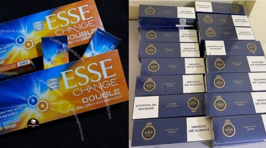 Một người đàn ông bị phạt 40 triệu đồng vì buôn bán 900 bao thuốc lá lậu