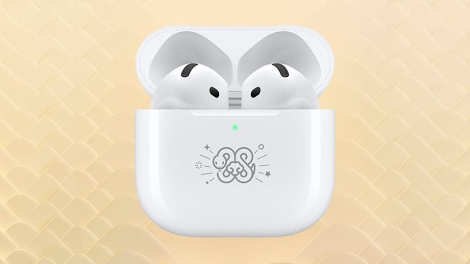 AirPods 4 phiên bản giới hạn mừng Tết Nguyên đán 2025.