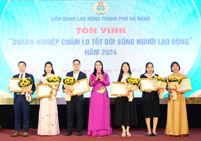 Đà Nẵng: Tôn vinh lao động giỏi và doanh nghiệp chăm lo tốt người lao động