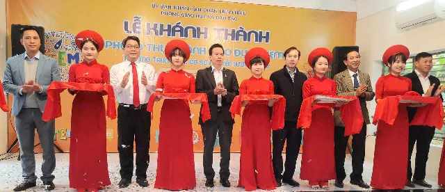 Quận Liên Chiểu khánh thành phòng thực hành giáo dục STEM