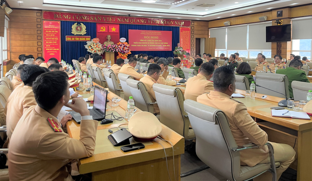 Lực lượng CSGT tỉnh Quảng Ninh triển khai nhiệm vụ năm 2025