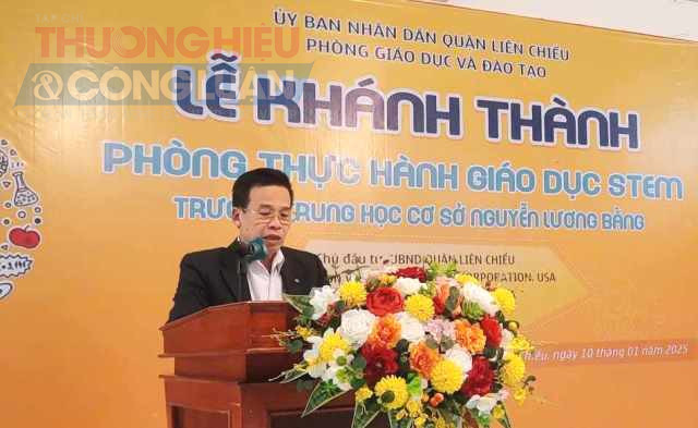 Ông Nguyễn Nhường - Phó Chủ tịch thường trực phát biểu tại buổi lễ.