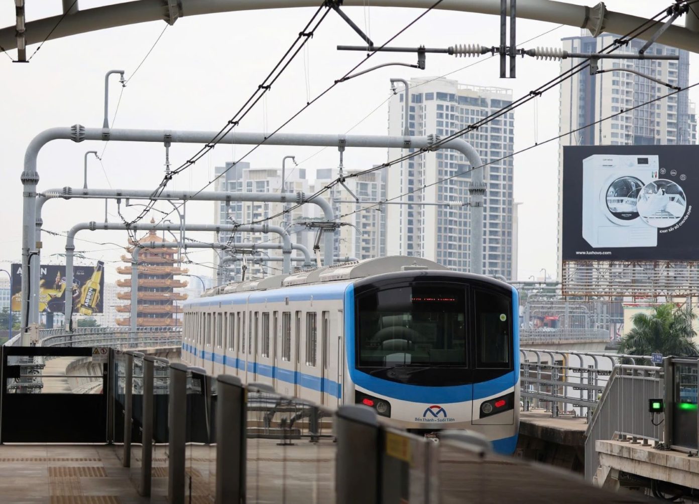 Metro Bến Thành - Suối Tiên giảm số chuyến dịp Tết Ất Tỵ 2025