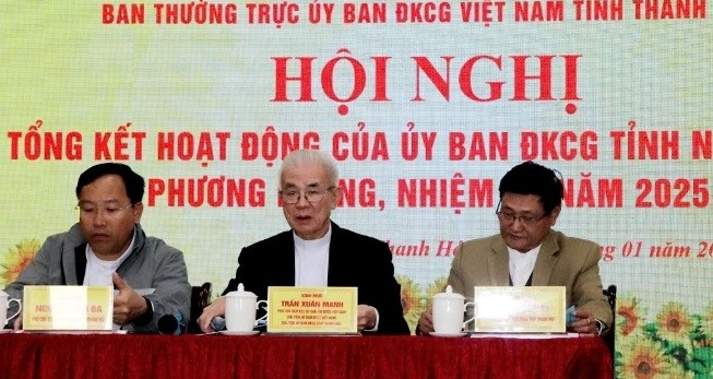 Thường trực Ủy ban ĐKCG Thanh Hóa đồng chủ trì hội nghị