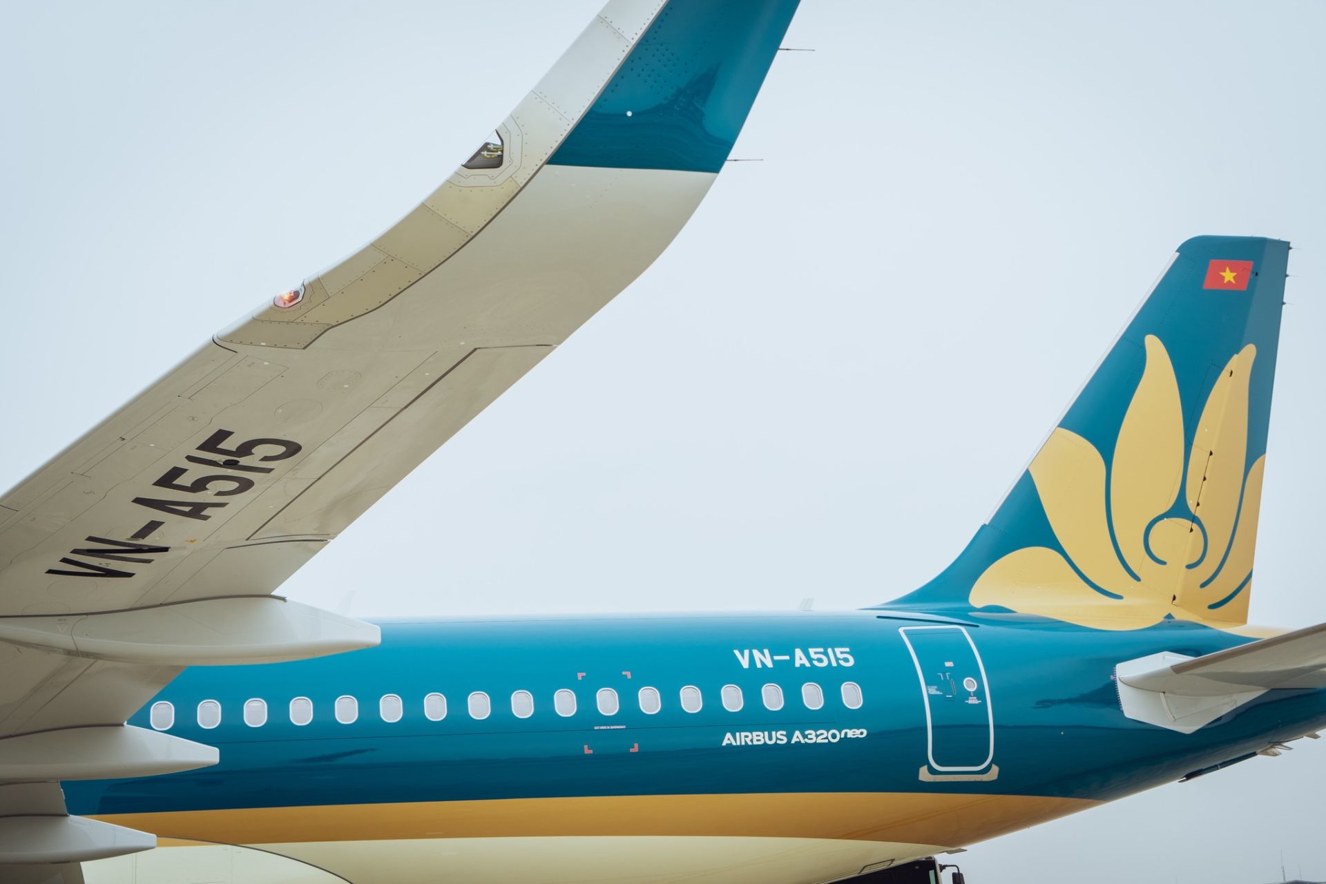 Vietnam Airlines đã tiếp nhận 1 chiếc A320neo mang số hiệu VN-A515 trong ngày 7/12.