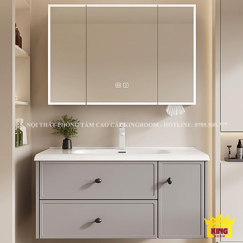 Tủ lavabo nhựa chống nước tốt, thiết kế đẹp có tại kingroom.com.vn Tủ lavabo nhựa chống nước tốt, thiết kế đẹp có tại kingroom.com.vn