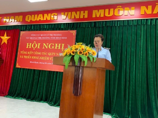 Bà Chu Thị Thu Hương phát biẻu tại Hội nghị. Ảnh: Thu Hiền Bà Chu Thị Thu Hương phát biẻu tại Hội nghị. Ảnh: Thu Hiền