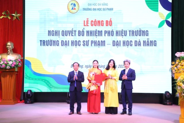 TS. Đinh Thị Mỹ Hạnh được bổ nhiệm giữ chức vụ Phó Hiệu trưởng Trường ĐHSP Đà Nẵng. TS. Đinh Thị Mỹ Hạnh được bổ nhiệm giữ chức vụ Phó Hiệu trưởng Trường ĐHSP Đà Nẵng.