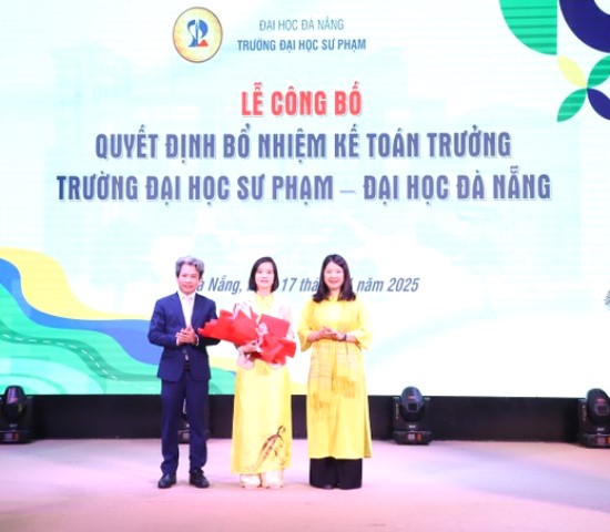 Thạc sĩ Dương Thị Yến giữ chức vụ là Kế toán trưởng, Trường Đại học Sư phạm - Đại học Đà Nẵng Thạc sĩ Dương Thị Yến giữ chức vụ là Kế toán trưởng, Trường Đại học Sư phạm - Đại học Đà Nẵng