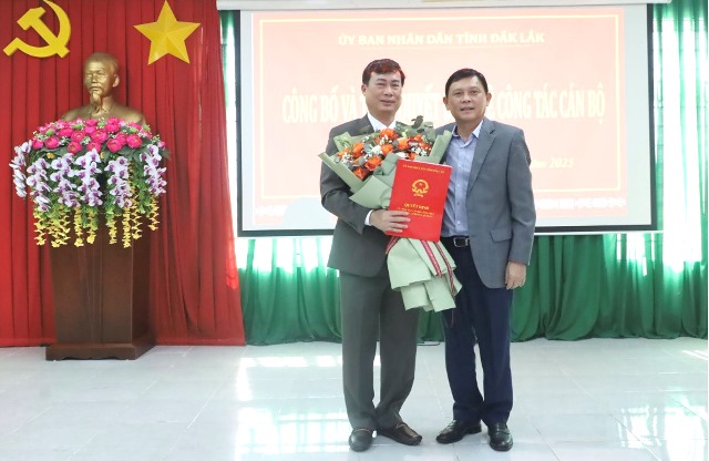 Bí thư Huyện ủy Krông Pắc được điều động, bổ nhiệm làm Giám đốc Sở VH-TT&DL Đắk Lắk