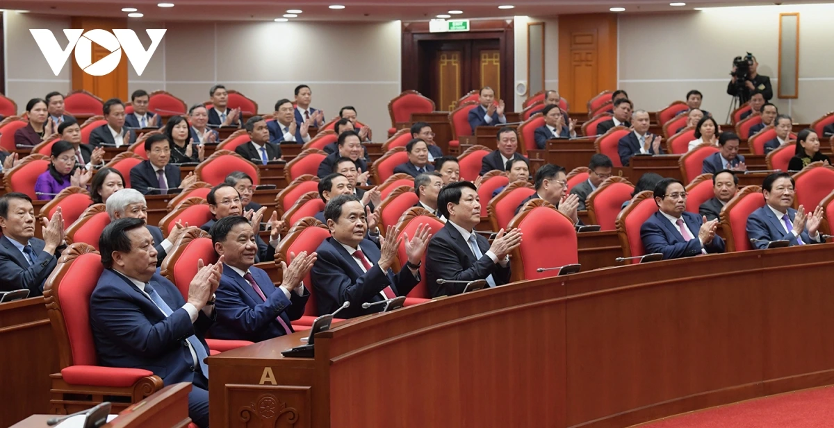 Ban chấp hành Trung ương thống nhất với báo cáo kiểm điểm sự chỉ đạo, điều hành của Bộ Chính trị, Ban Bí thư năm 2024.