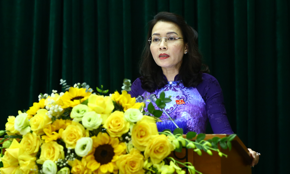 đồng chí: Nguyễn Thị Hương, Phó Bí thư Thường trực Tỉnh ủy, Chủ tịch HĐND tỉnh đồng chí: Nguyễn Thị Hương, Phó Bí thư Thường trực Tỉnh ủy, Chủ tịch HĐND tỉnh