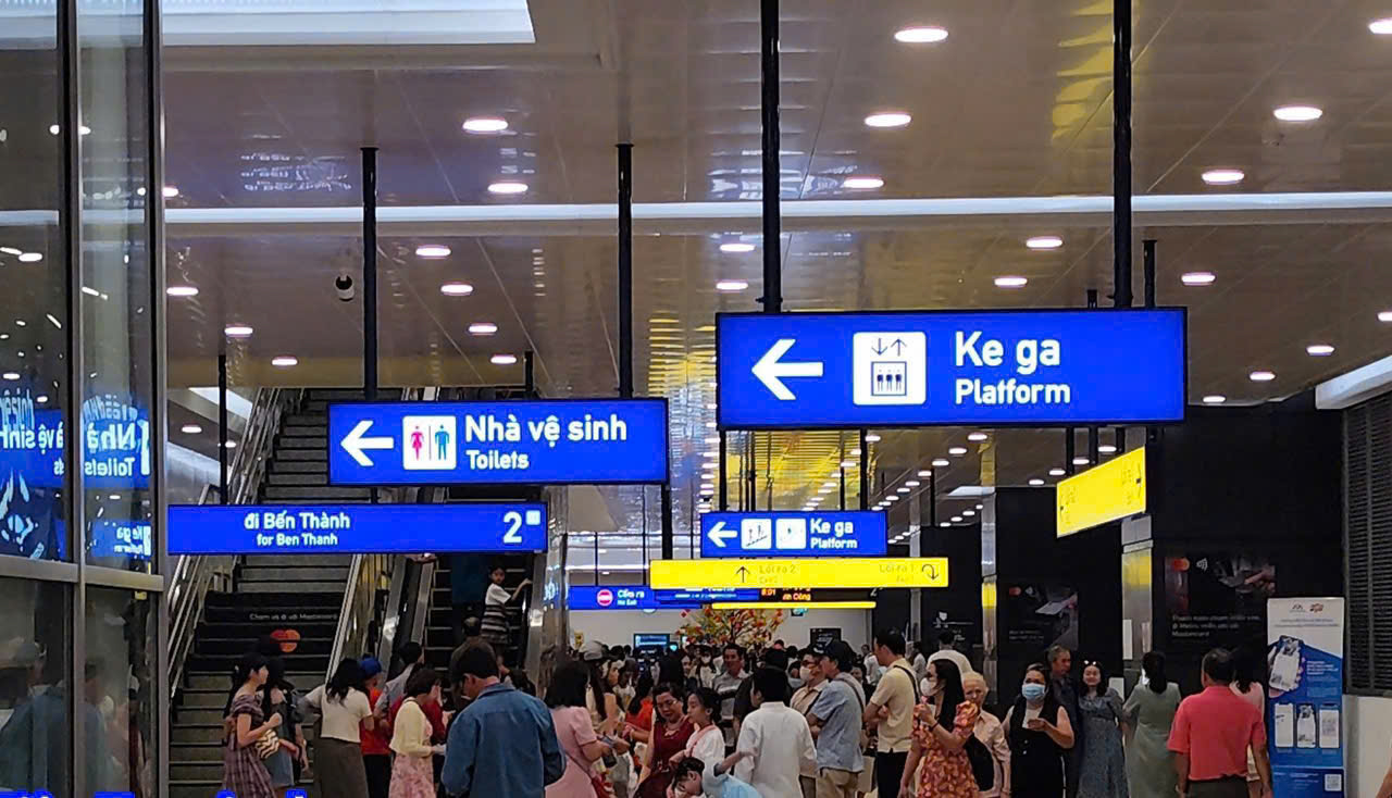 Metro số 1 điều chỉnh hoạt động dịp Tết Nguyên đán