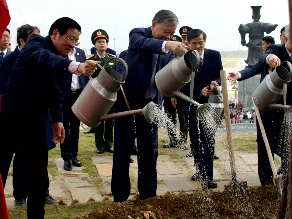 Tổng Bí thư Tô Lâm dự lễ phát động 'Tết trồng cây đời đời nhớ ơn Bác Hồ'