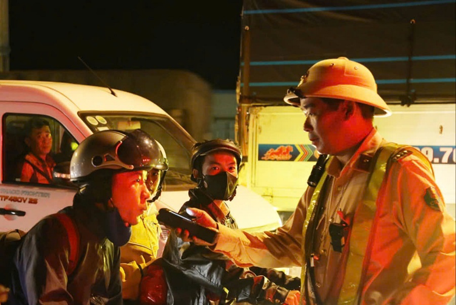 Tiền Giang xử lý 1.406 vụ vi phạm giao thông trong 9 ngày nghĩ tết