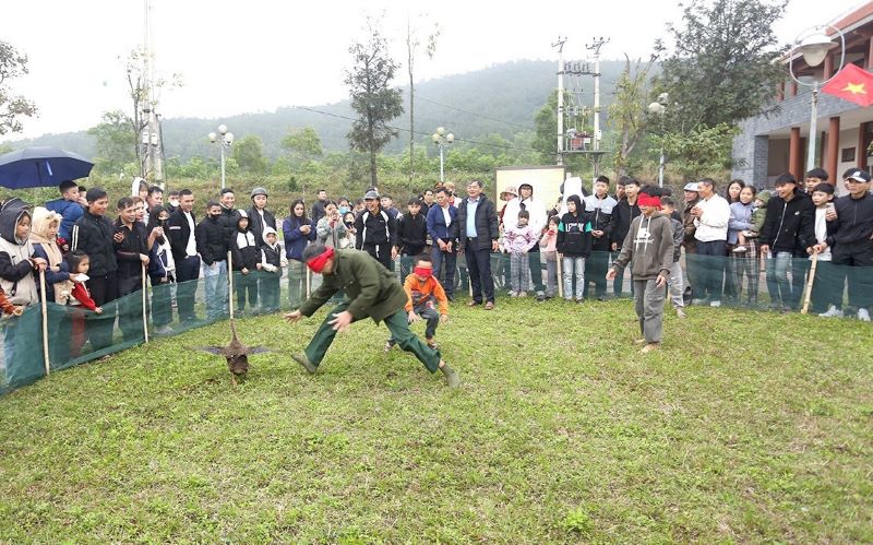 Nhiều hoạt động văn hóa, thể thao, các trò chơi dân gian thu hút người dân, du khách tham gia, cổ vũ.